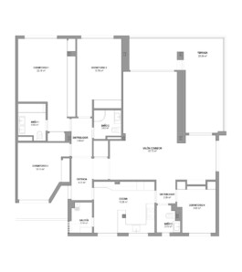 Plano anterior de Bahía19. Proyecto de Juan Parra Arquitectura