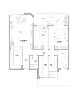 Plano actual de SanSebastián 18 Proyecto de Juan Parra Arquitectura