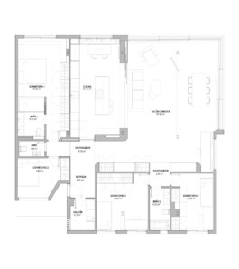 Plano actual de Bahía19. Proyecto de Juan Parra Arquitectura