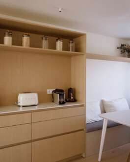 Espacio cocina en Bahía01. Proyecto de Juan Parra Arquitectura