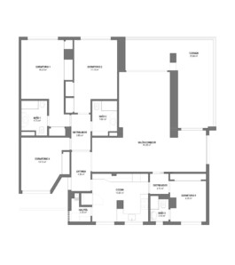 Plano anterior de Bahía 19. Proyecto de Juan Parra Arquitectura