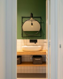 Detalle baño suite de Colón16. Proyecto de Juan Parra Arquitectura