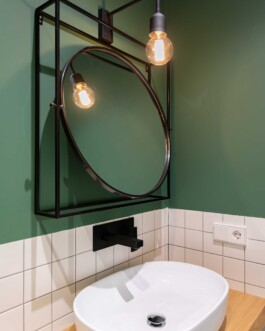 Detalle baño principal de Colón16. Proyecto de Juan Parra Arquitectura