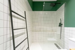 Ducha baño principal de Colón16. Proyecto de Juan Parra Arquitectura