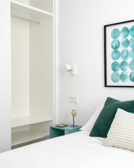 Habitación doble de Colón16. Proyecto de Juan Parra Arquitectura