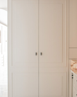 Detalle armario despensa cocina de Levante12. Proyecto de Juan Parra Arquitectura