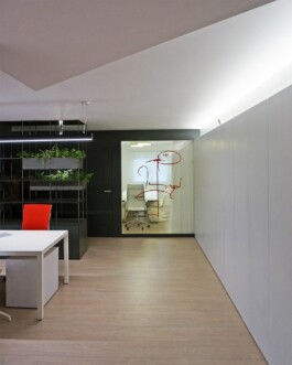 Sala reuniones Notaría Buendía Alicante. Proyecto de Juan Parra Arquitectura