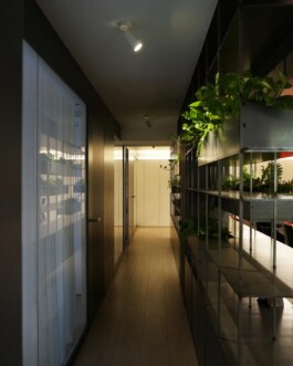Pasillo Notaría Buendía Alicante. Proyecto de Juan Parra Arquitectura