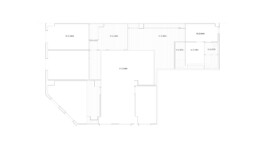 Plano anterior Notaría Buendía Alicante. Proyecto de Juan Parra Arquitectura