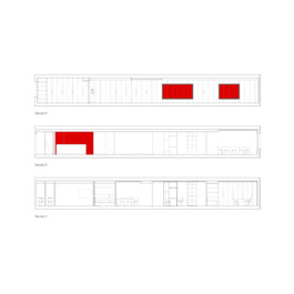Sección Notaría Buendía Alicante. Proyecto de Juan Parra Arquitectura