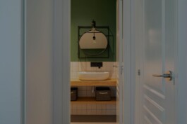 Fotografía de inicio. Baño vivienda reformada.