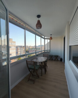 Terraza acristalada de SanSebastián 18 Proyecto de Juan Parra Arquitectura