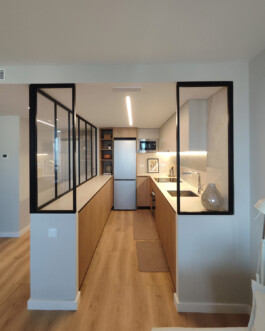 Frontal cocina de SanSebastián 18 Proyecto de Juan Parra Arquitectura