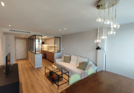 Vista desde el comedor Espacio salón, comedor y cocina de SanSebastián 18 Proyecto de Juan Parra Arquitectura