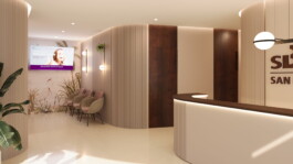 Entrada Clínica Dental San Blas Proyecto de Juan Parra Arquitectura