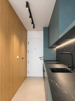 Detalle cocina Riscal Proyecto de Juan Parra Arquitectura