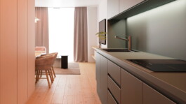 Cocina de Torres Quevedo Proyecto de Juan Parra Arquitectura