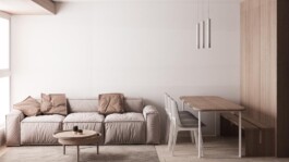 Salón comedor de Torres Quevedo Proyecto de Juan Parra Arquitectura